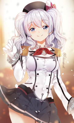 (via kashima (kantai collection) drawn by