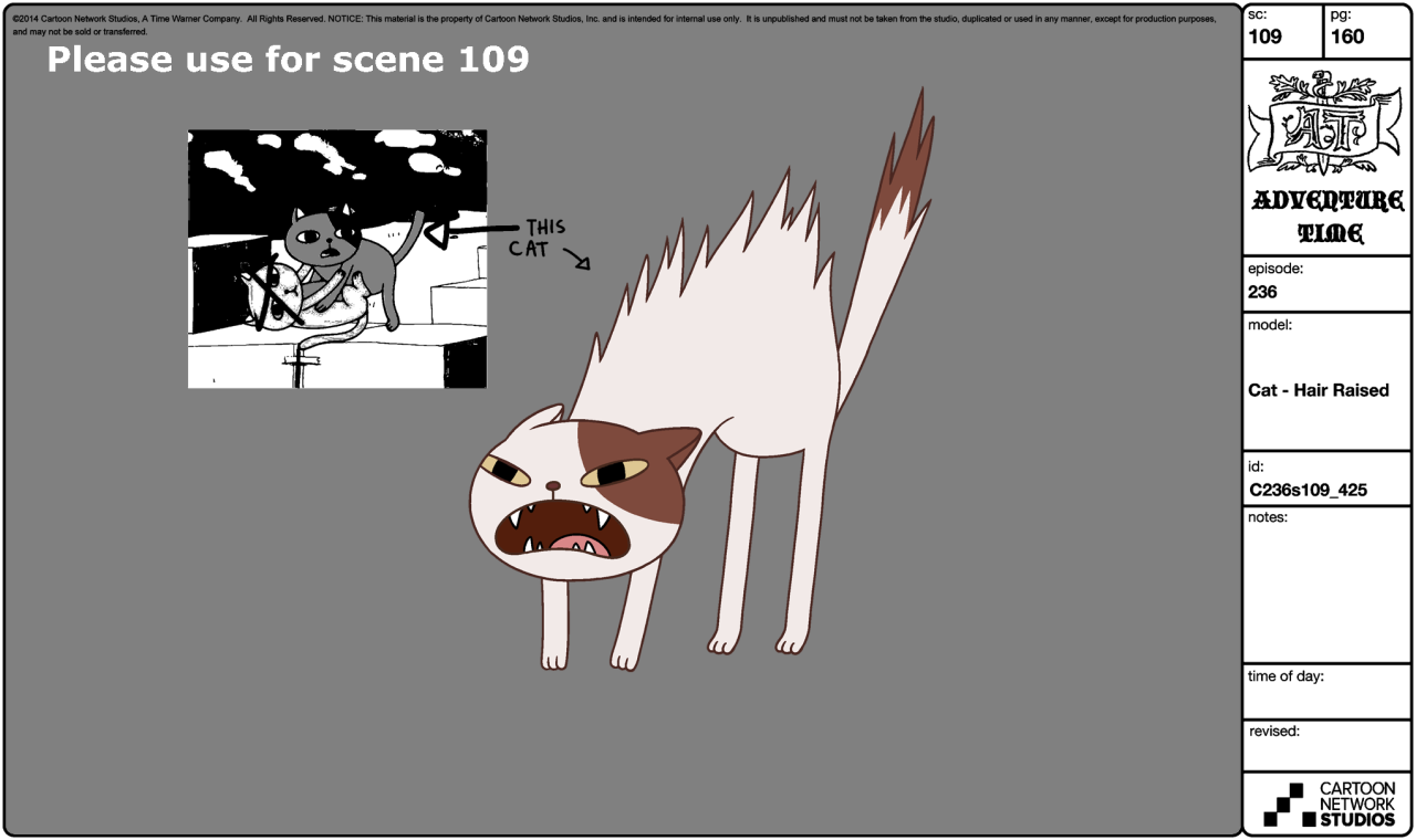 selected character model sheets from I Am a Swordcharacter &amp; prop supervisor