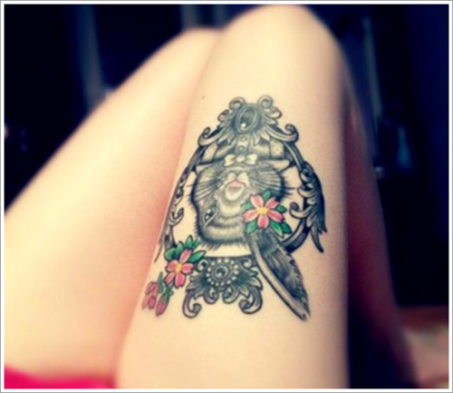 itattoobabes:  girl tattoo 