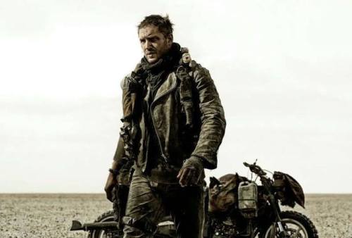 Tom Hardy in Mad Max fury road.