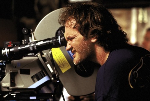 XXX pickledelephant:  Quentin Tarantino while photo