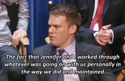 lizard-on-ice:  “How was it working together after divorce?”       