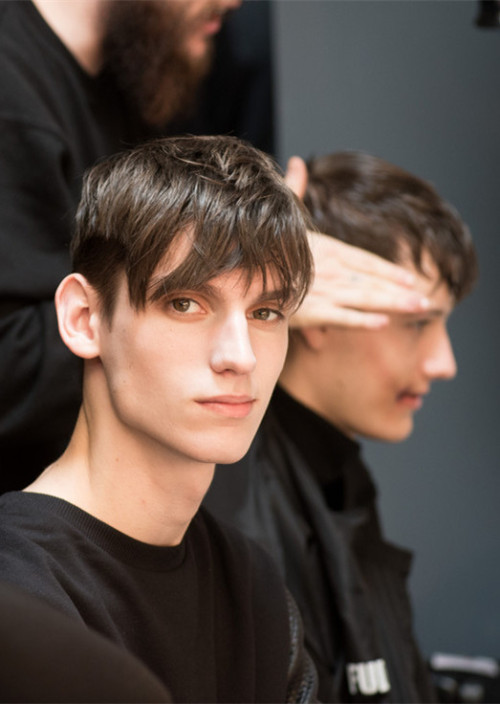 Anthony Gilardot Photographed by Nicky J Sims Backstage @ Craig Green Fall/Winter 2015 | London Fash