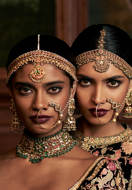 FIRDAUS by Sabyasachi Models: Archana Akhil Kumar & Rasika Navare