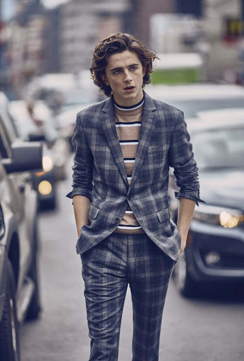 Timothee Chalamet  by Billy Kidd for GQ, 2017