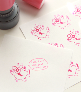 driftwoodwolf:I also made Aiba stamps! The scrunkly… available in my shop! [reblogs are great