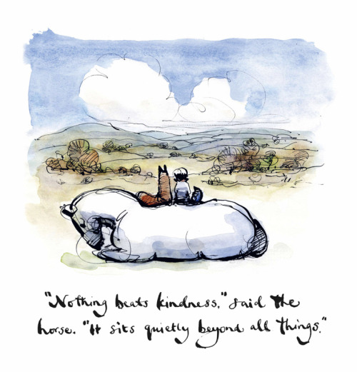 The Boy, the Mole, the Fox and the Horse – artist Charlie Mackesy’s tender illustrated meditation on