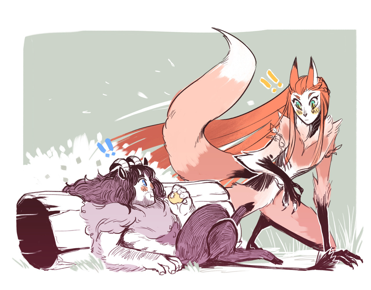 soursoppi:  brought to you by the question: “what if elves had paws?”