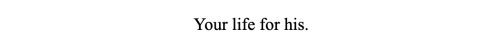 It's Too Much. No Matter What You Do, You're Forsaking One Vow Or The Other.