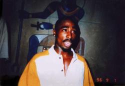 hip-hop-jewels:  hip-hop-jewels:  Rare photograph from the day Pac got shot.96/9/7.  18 years ago, today. R.I.P 