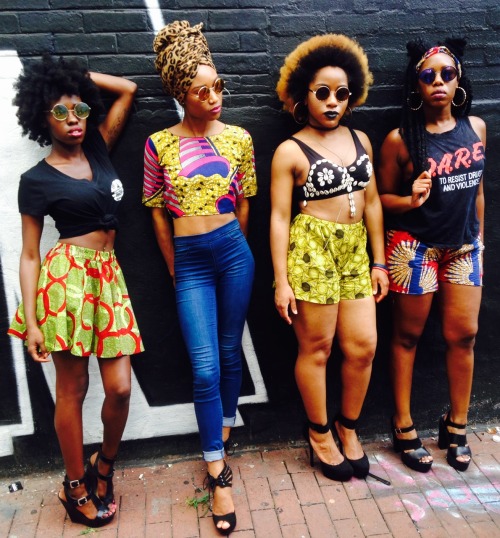 blackandkillingit: blackfashion: African gals dem BGKI - the #1 website to view fashionable &amp
