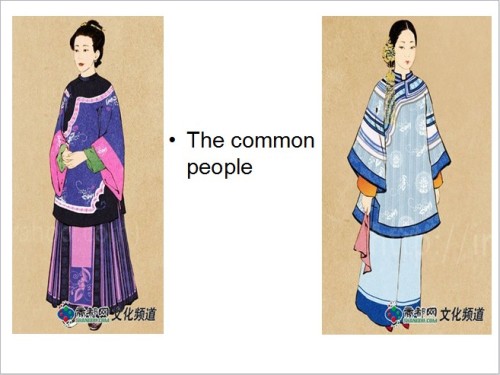 konshaine: Clothing and accessories of ancient China-Qing Dynasty(2): Manchurians, melange, clothing