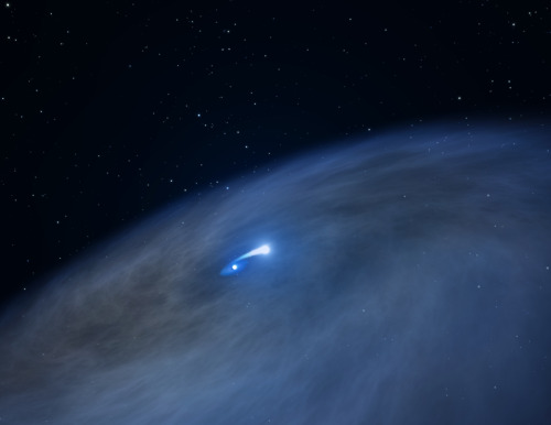“Artists rendition of ‘Nasty’ , a Wolf-Rayet star” js