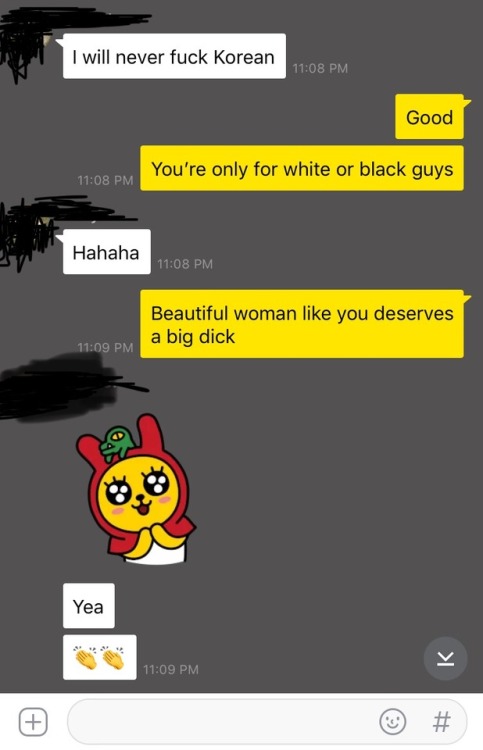 A recent conversation with a sexy korean woman who’s been totally converted. She’ll neve