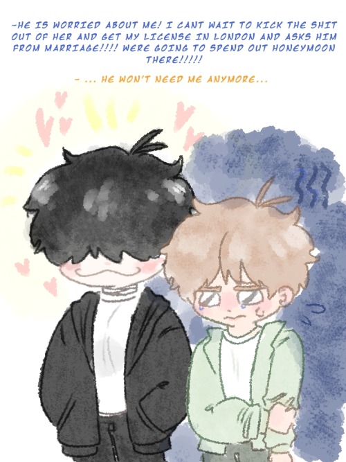 "He... Didn't Yell At Me This Time... He.. Usually Does When Im In Trouble.. He Helps Me Too.."