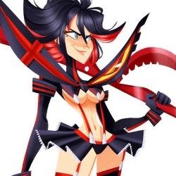 Lady N•115 RYUKO from KILL LA KILL! This show had so many dynamic shots, and the animation is killer!  (at Bilbao, Spain)