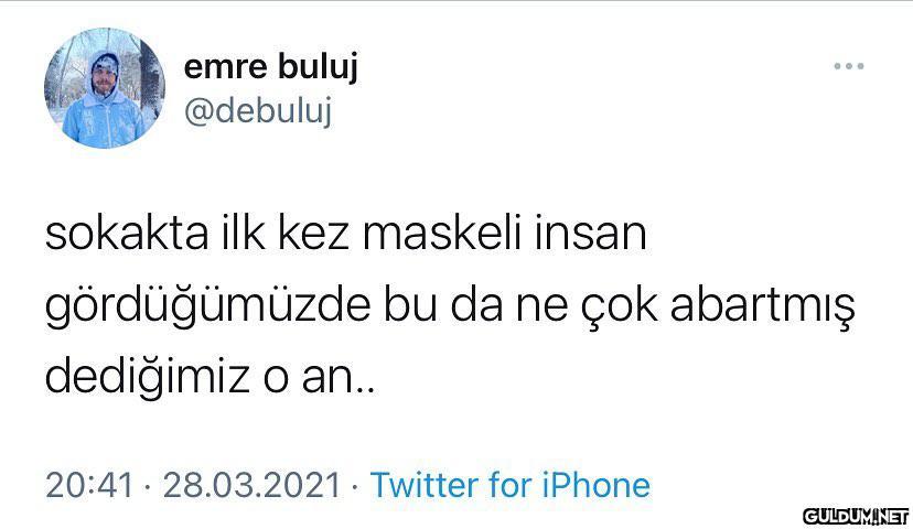 ilk vakalardan bu yana...