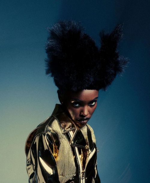 black-is-no-colour:Amilna Estevao, photographed by Jack Waterlot and styled by Britt Mccamey for Mix