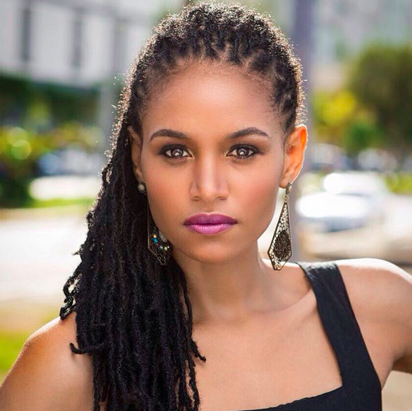 jaiking:  theslaybymic:  Meet Miss Jamaica Sanneta Myrie, the woman bringing dreadlocks