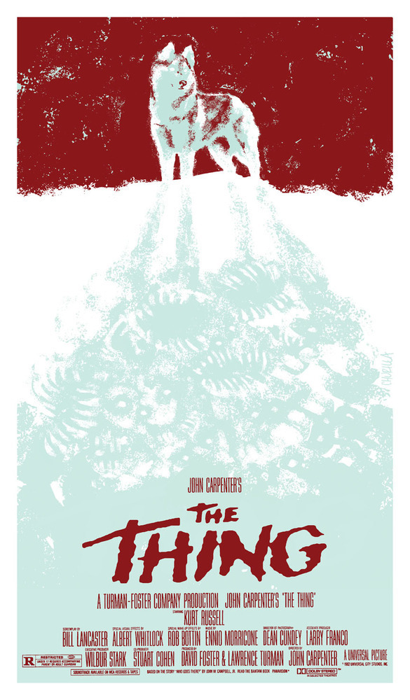 thepostermovement:  The Thing by Brian Churilla