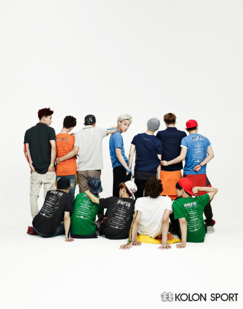 misskpopforever: EXO for “Kolon sport”