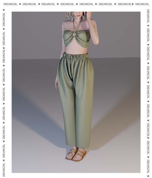 ♡ i s l a n d   s e t ♡ new mesh by dreamgirltop &amp; bottom - 5 swatchescategory - t