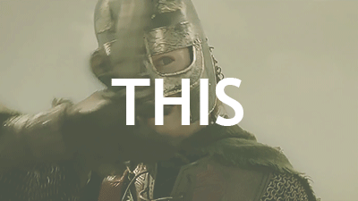 shiremaiden:gif battle w/@ungoliamt ~ #3 “But it is not this day! This day we fight!”“…A day may com