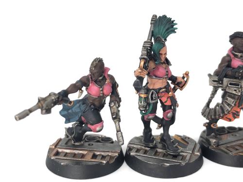 My first 5 Eschers for my new gang, The Sisters of Mercy.