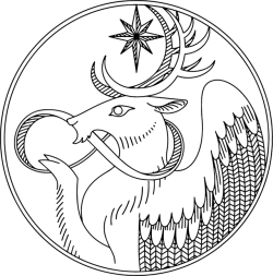 His Clockwork Servants — SCP Foundation fanart, Logo Design for MTF
