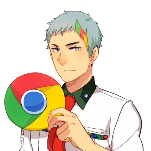 rainbow-taishi:RequestMy Senior, IE-kun humanhead versionI only made ones for the first five designed browsers.  So These are the only five I can make human headed versions. ok :)Please look out for more characters! Like Netscape, Vivaldi, ‘Spartan’,