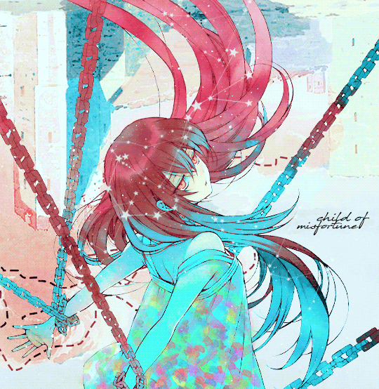 shiroa:stars got tangled in her hair whenever she played in the sky. ☆