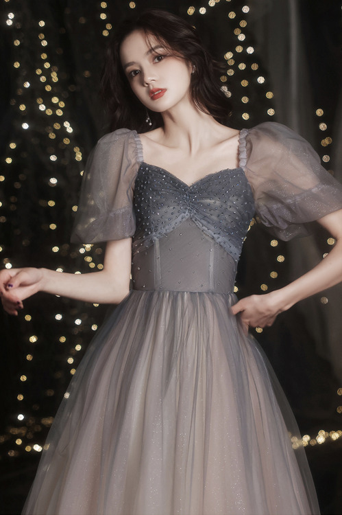 Dreamy filmy floaty prom dress