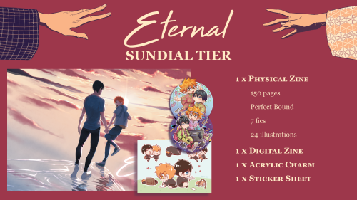 hqeternalzine: Preorders for Eternal: A Kagehina Zine are open! A love that spans 150 pages, multipl