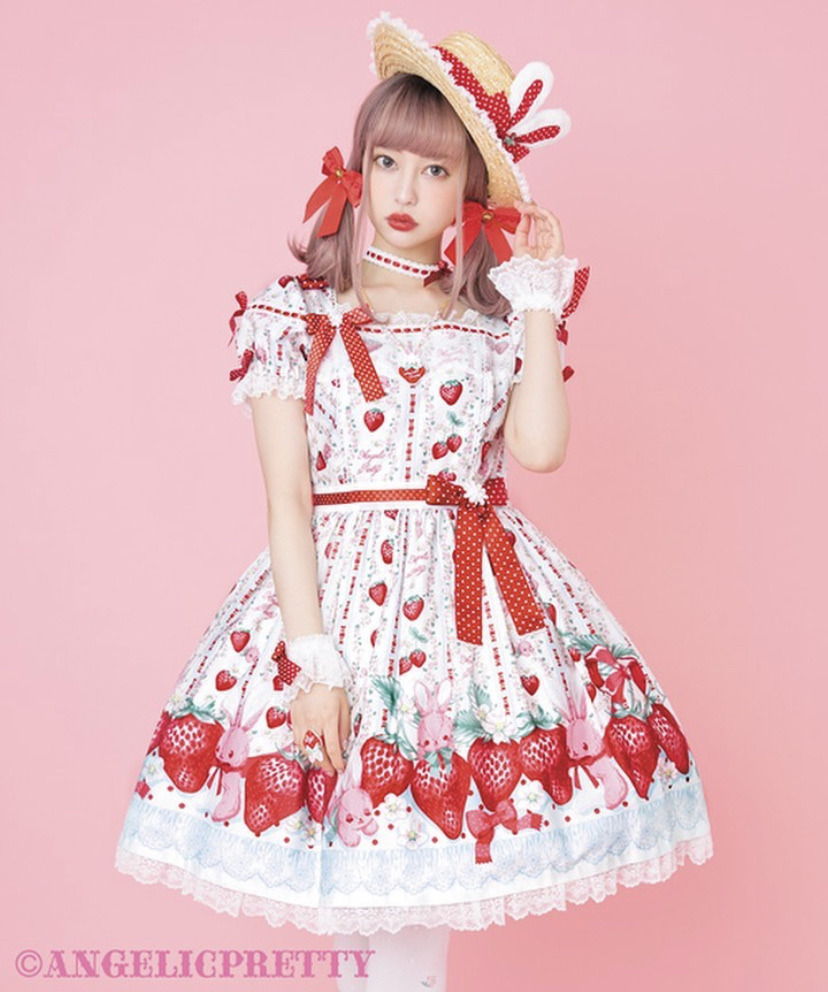 Angelic pretty: little bunny strawberry (2021) - Pretty Angelics