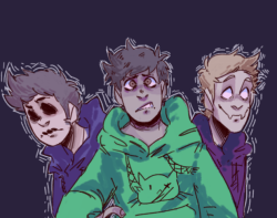 creepsworld-au:  eddsuglykhakis:  I love this au :00@creepsworld-au  Edd: we look so cool!!!!WOW THIS IS REALLY GREAT!! I love your style so much! The detail is fantastic -Mod