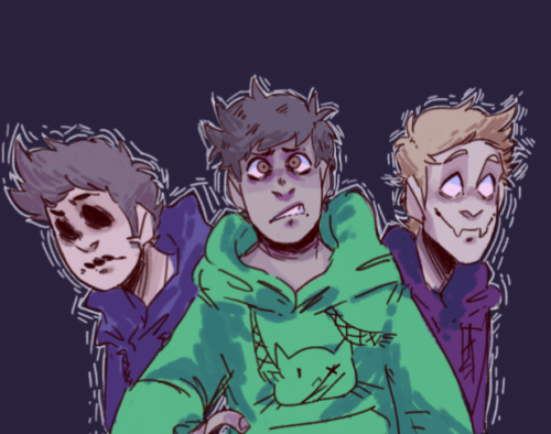 creepsworld-au:  eddsuglykhakis:  I love this au :00@creepsworld-au  Edd: we look so cool!!!!WOW THIS IS REALLY GREAT!! I love your style so much! The detail is fantastic -Mod