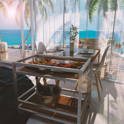 simpledesigner:  [SD] *Exclusive* Maldives Bedroom* Blender Scene (Not in Game)* Eevee and Cycles* E