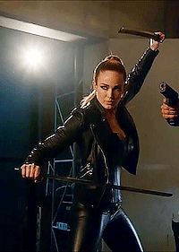 screamlikeacanary:Sara Lance Week: Day 04 - Favourite Outfits and Hairsyles