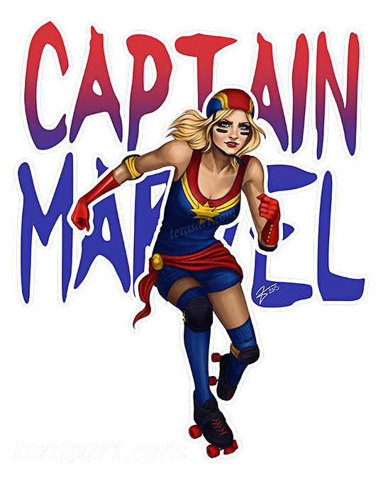 teacupsandcyanide:  tbdoll-art:  My Marvel Derby Girls!  They are all transparent.