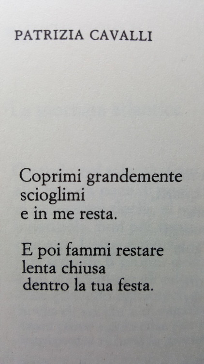 Patrizia Cavalli, Poesie (1974-1992), Torino, Einaudi, 1992