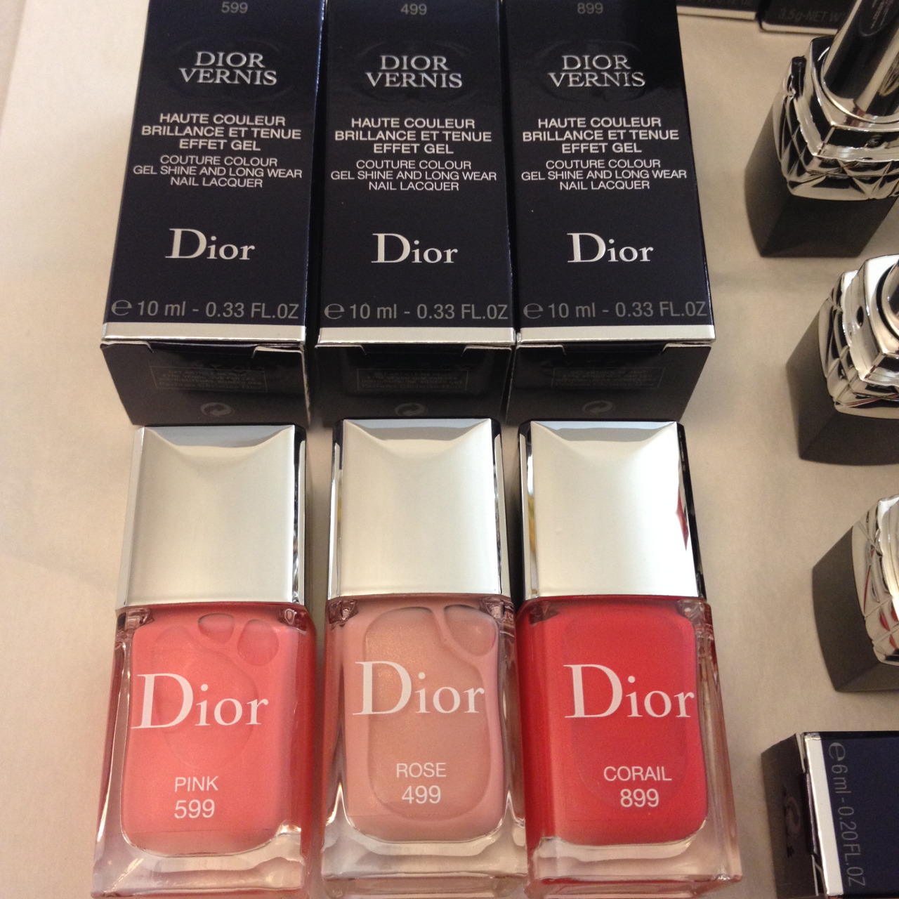 secretbeautysociety:  NEW Spring 2015 Rouge Dior, Rouge Dior Brillant &amp; Dior