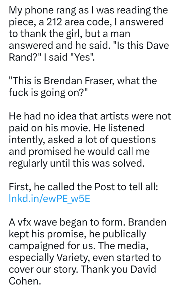 departmentq:The first link is a page six article from 2008Response from Fraser’s reps, trying to get the artists paid Dave Rand’s original tweet 