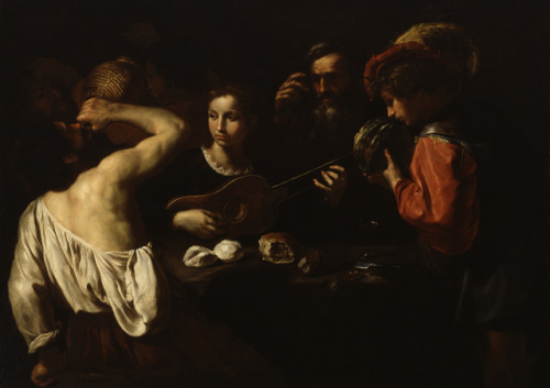 ars-videndi:Pietro Paolini (Lucca, 1603–1681), Allegory of the Five Senses, circa 1630, oil on canva