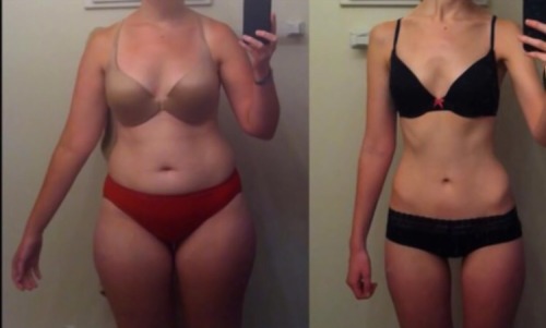 xskinnymilkx:  guns-inmy-head:  desireforskinny:  Favorite thinspo: before and after edition  I love this 