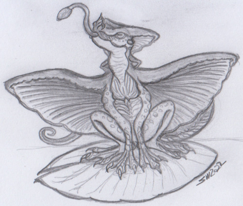 And lastly some kind of a&hellip; swamp-dwelling fungal frog dragon. Thing.