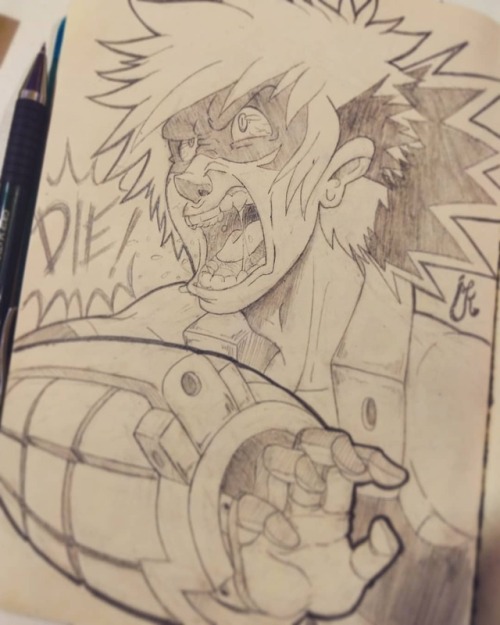 Bakugou from Boku no Hero Academia. I&rsquo;m just waiting for the third season :3 &ndash; #