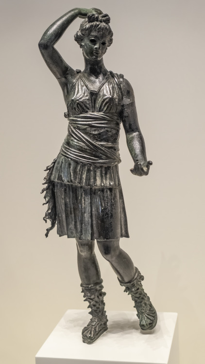 Statuette of the goddess Artemis/Diana. Unknown Anatolian artist; 1st cent. BCE. Now in the Getty Vi