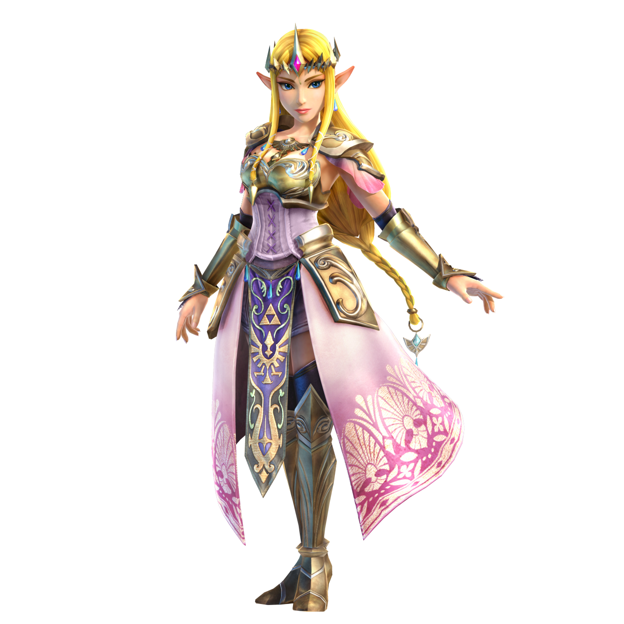 ampharos:  Zelda and Midna Character Artwork for Hyrule Warriors 
