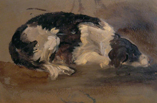 artist-george-harvey:  Dog, George Harvey