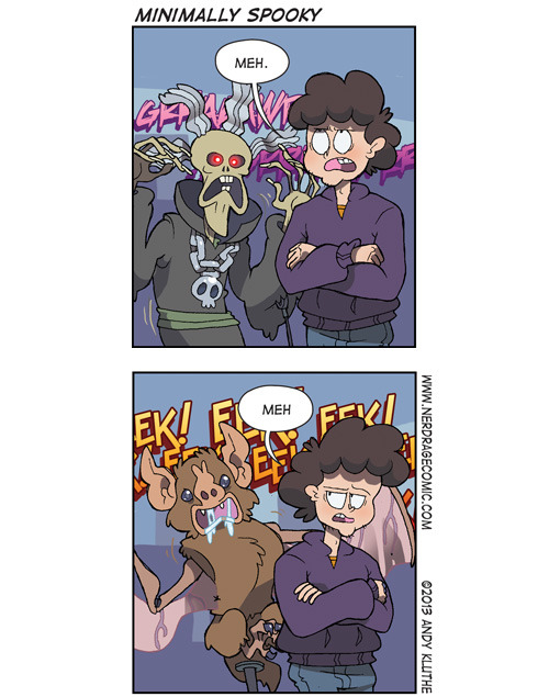 akluthe:  THIS WEEK’S NERD RAGE: Minimally SpookyC’mon, you call that scary?Like